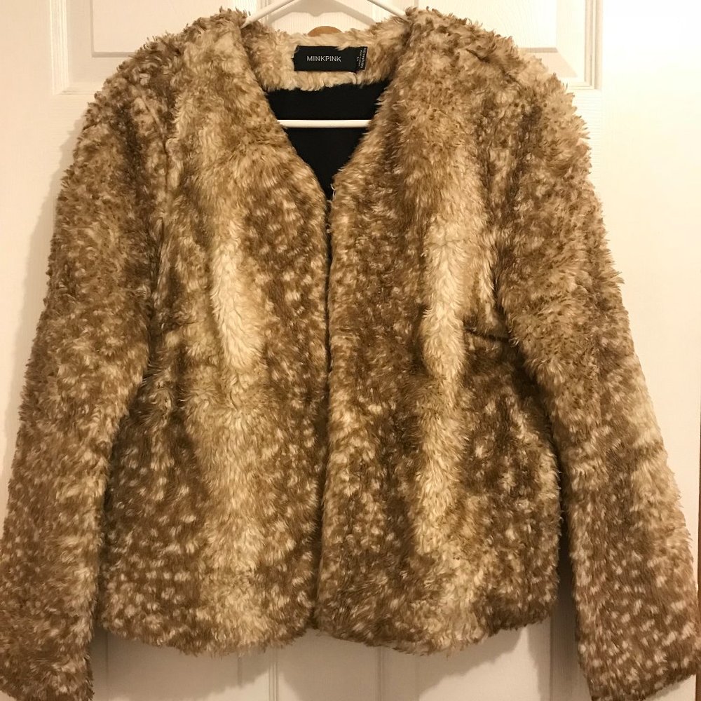 Minkpink Faux Fur Jacket